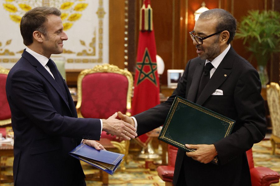 Macron Mohammed VI