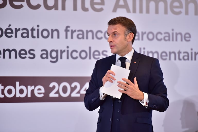 Gestion de l’eau : Le Président français “très impressionné” par la stratégie marocaine en la matière