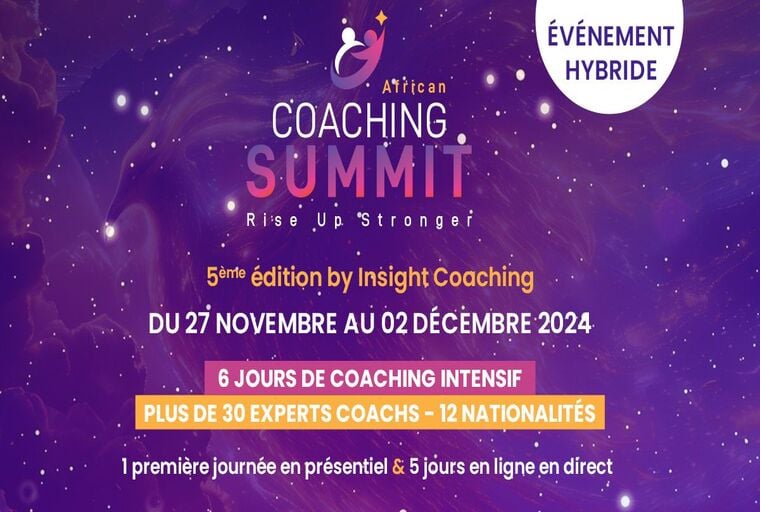 Le 5ème African Coaching Summit, du 27 novembre au 02 décembre 2024