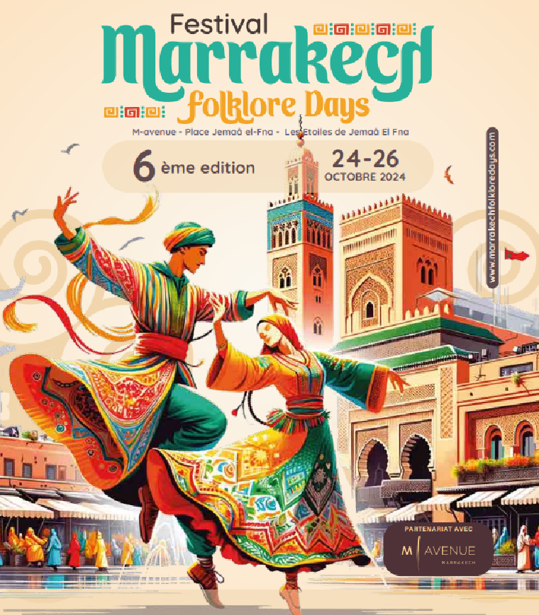 Le 6è Festival international “World Folklore Days”, du 24 au 27 octobre à Marrakech