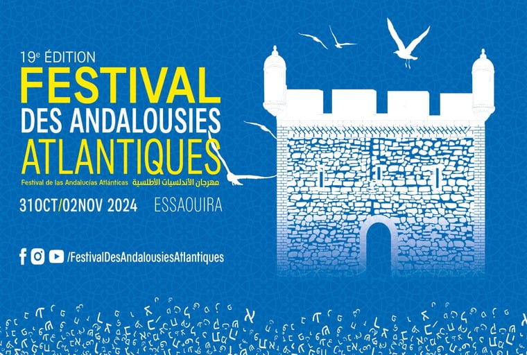 Le Festival des Andalousies Atlantiques en fête à Essaouira, du 31 octobre au 2 novembre