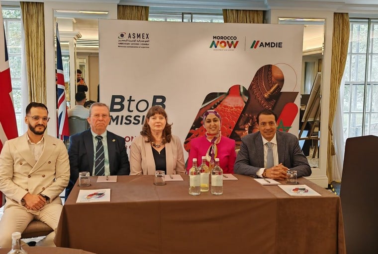 Londres : Une mission de l’ASMEX promeut le “Made in Morocco” sur le marché britannique