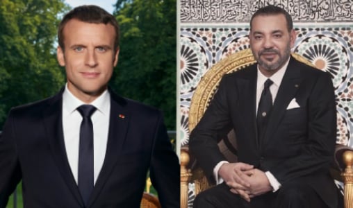 SM le Roi Mohammed VI et le Président Emmanuel Macron signent à Rabat la Déclaration relative au “Partenariat d’exception renforcé” entre le Maroc et la France