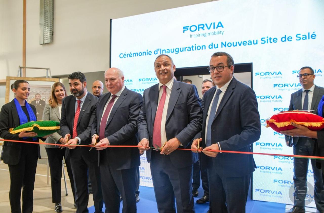 L’équipementier automobile Forvia inaugure une nouvelle usine à Salé
