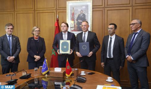 Maroc-UE : signature d’une convention de 190 millions d’euros pour la reconstruction des zones sinistrées par le séisme d’Al Haouz