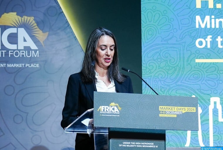 AIF 2024 : le Maroc joue le rôle de catalyseur dans la dynamique continentale (Mme Fettah)