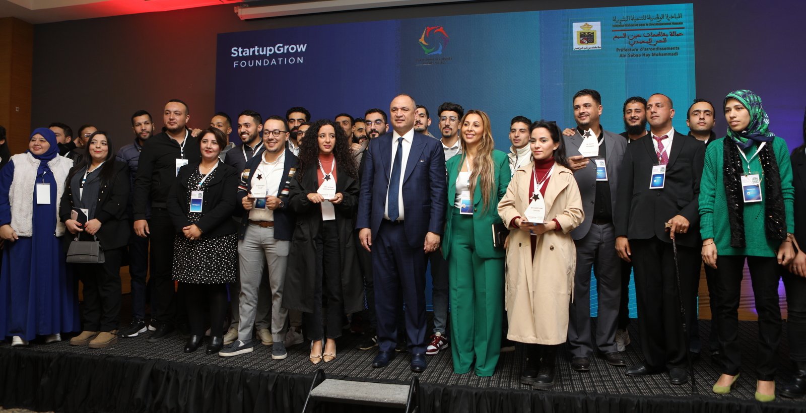 Casablanca : Remise de prix aux meilleurs projets financés par l’INDH au niveau de la Plateforme des jeunes de Roches Noires