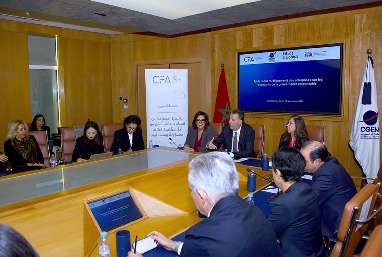 Entreprises : présentation à Casablanca de la 2ème édition du baromètre de la gouvernance responsable