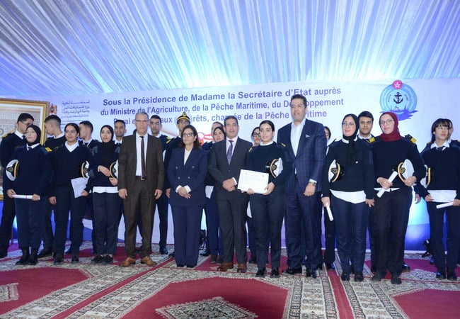 Institut supérieur des pêches maritimes d’Agadir: Remise des diplômes aux lauréats de la promotion 2023-2024