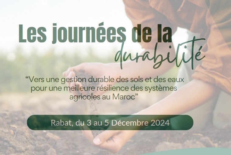 Journées de la durabilité : focus sur le renforcement de la résilience des systèmes “sol-eau-plante” face au changement climatique