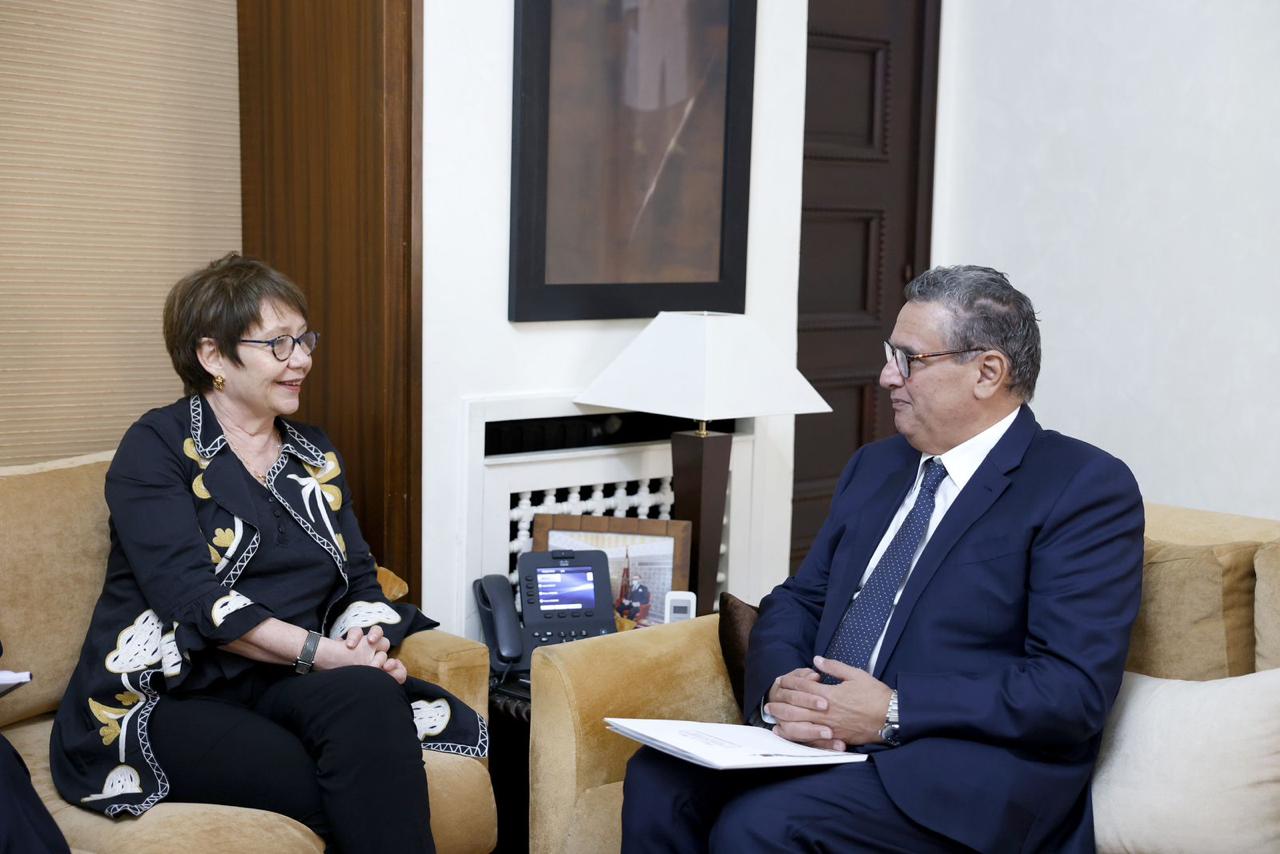 M. Akhannouch s’entretient avec la présidente de la BERD