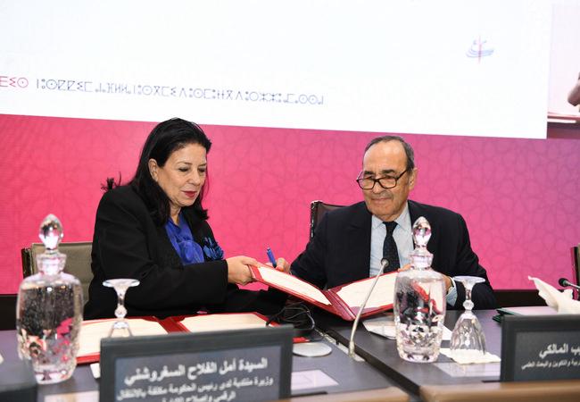 Rabat: Accord de coopération entre le CSEFRS et le ministère de la Transition numérique et de la Réforme de l’administration