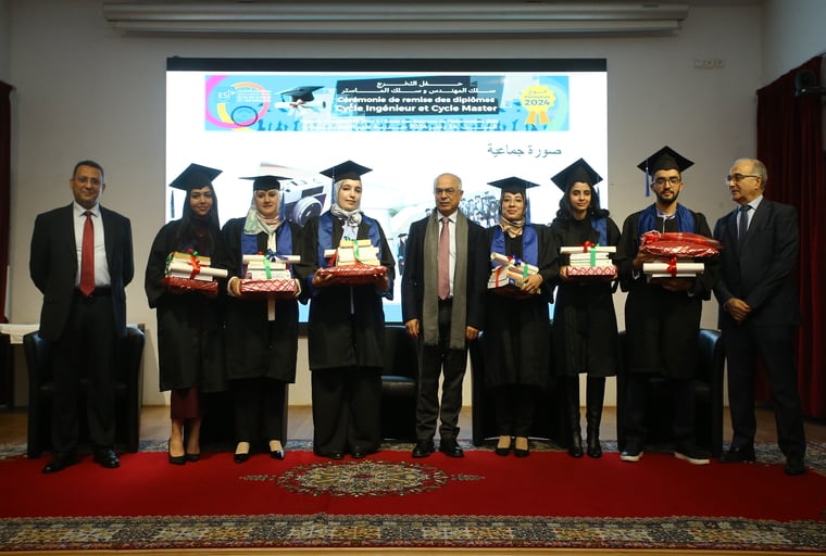 Rabat : remise des diplômes aux lauréats de l’École des Sciences de l’Information au titre de l’année 2023-2024