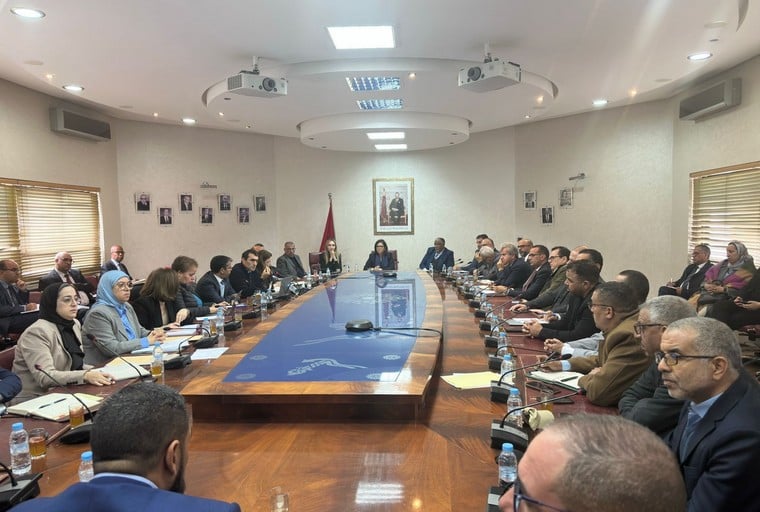 Rabat : tenue d’une réunion du Comité de suivi des petits pélagiques (secrétariat d’État chargé de la Pêche maritime)