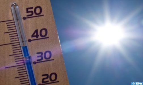 Températures prévues pour le vendredi 13 décembre 2024