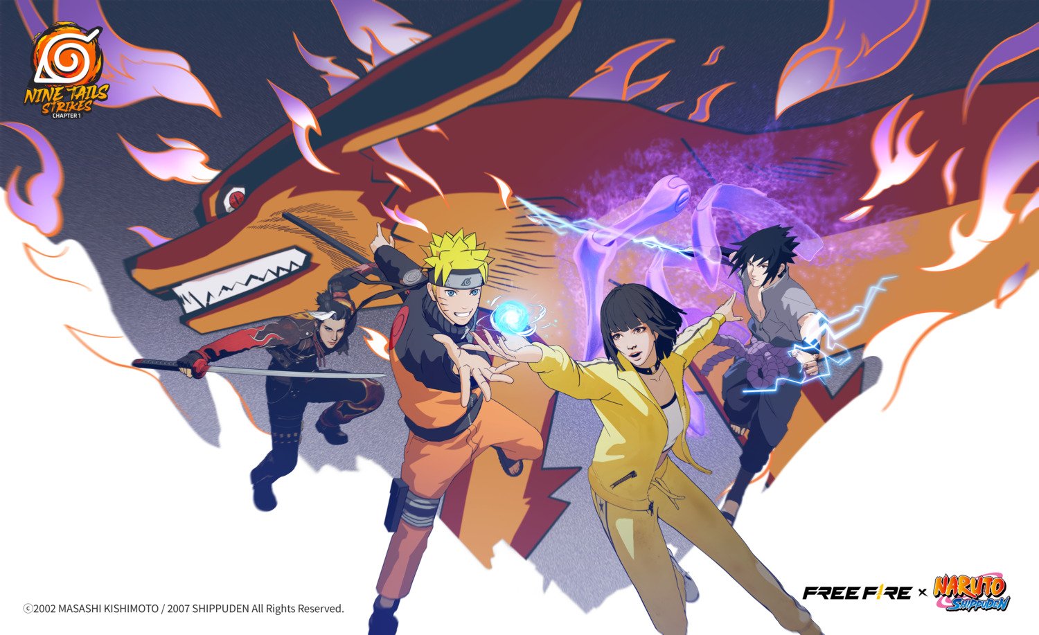 Free Fire et Naruto SHIPPUDEN s’unissent pour offrir aux gamers une expérience à la fois immersive et inédite