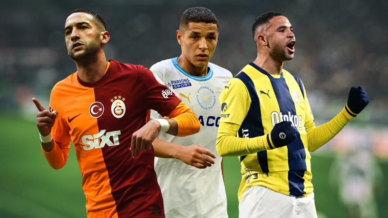 Hakim Ziyech Amin Harit Youssef En-Nesyri