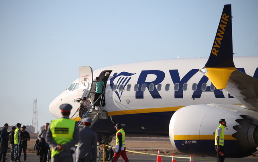 Ryanair lance sa nouvelle desserte aérienne entre Madrid et Dakhla