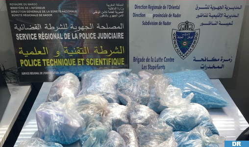 Béni Ansar: Mise en échec d’une tentative de trafic de plus de 53.000 comprimés psychotropes
