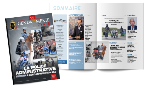 Parution du 83ème numéro de la revue de la Gendarmerie Royale