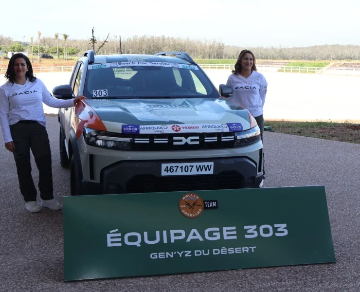 Rallye Aïcha des Gazelles 2025 Dacia Duster 4x4
