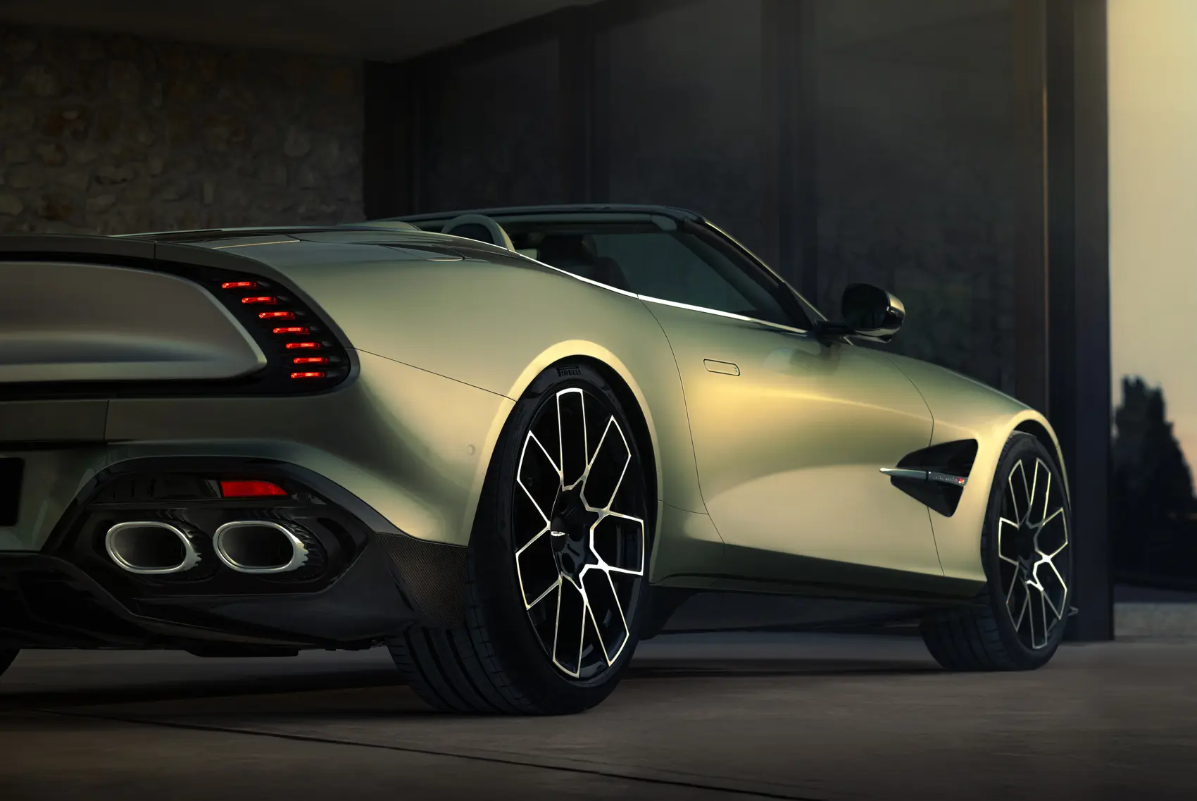 Vanquish Volante : la plus extrême des Aston Martin à ciel ouvert 4 Vanquish Volante : la plus extrême des Aston Martin à ciel ouvert