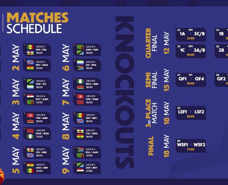 CAN U20 : Voici le programme complet des Lionceaux de l’Atlas