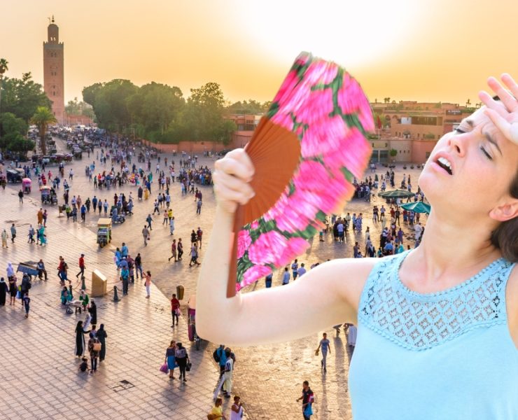 Vague de chaleur au Maroc canicule