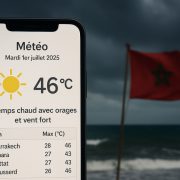 Météo du 1er juillet 2025 : Chaleur, orages et vents forts au Maroc 8 Météo du 1er juillet 2025