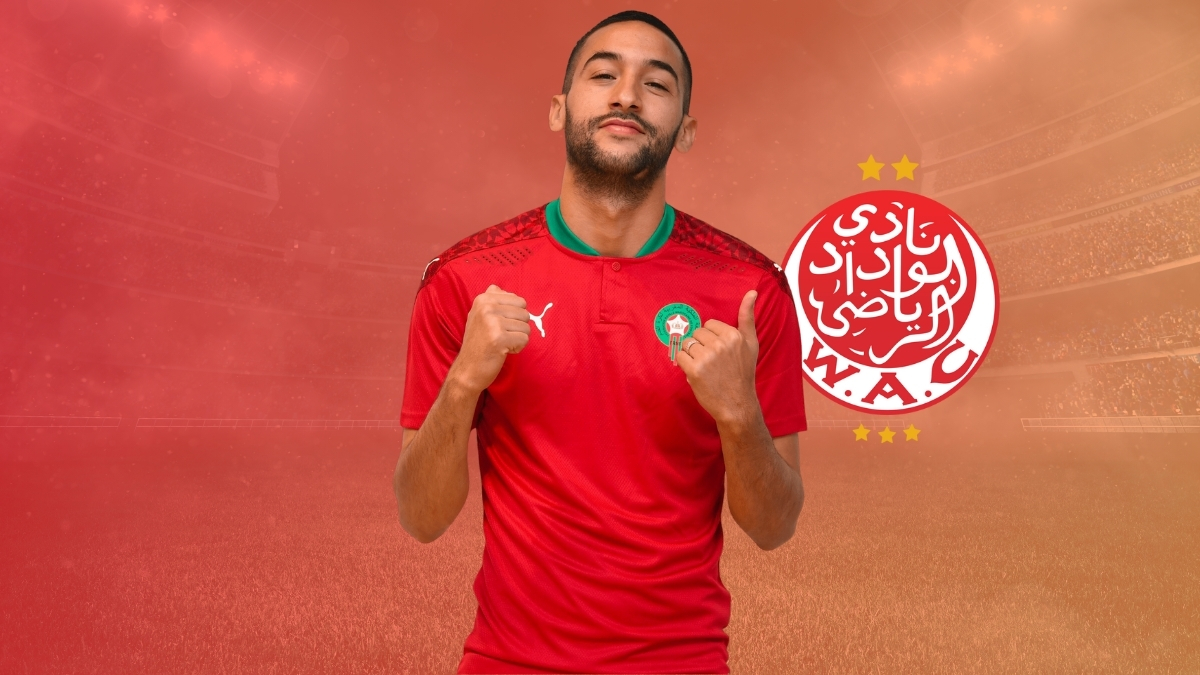 Hakim Ziyech au Wydad Casablanca