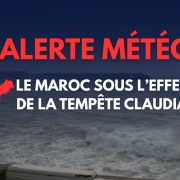 Tempête Claudia Maroc