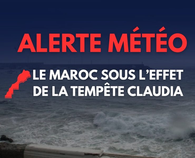 Tempête Claudia Maroc