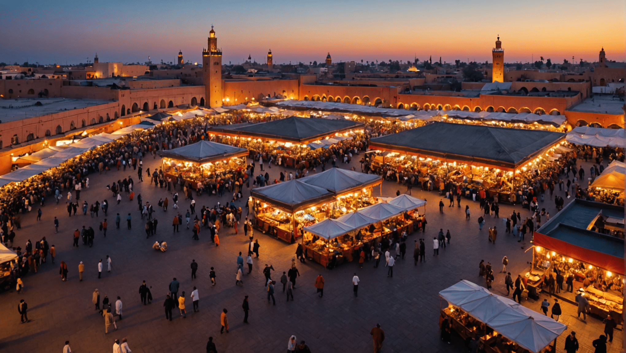 Visiter Marrakech : Le Guide Complet pour un Séjour Inoubliable 2 Place Jemaa el-Fna