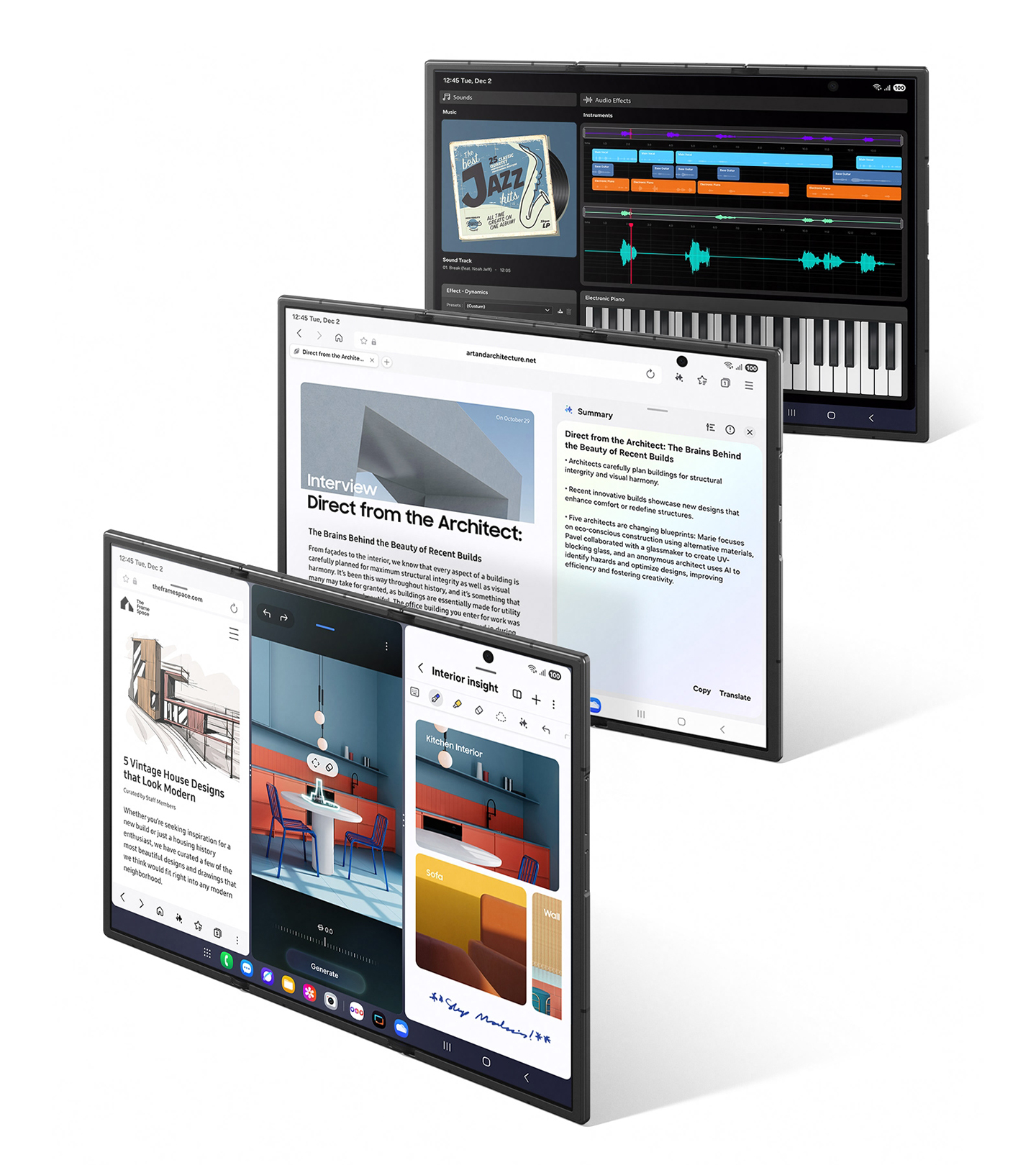 Galaxy Z TriFold : Le nouveau monstre pliable de Samsung qui se plie deux fois 4 Galaxy Z TriFold