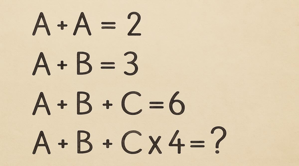 Casse-tête : si vous résolvez cette énigme difficile, vous êtes fort en maths