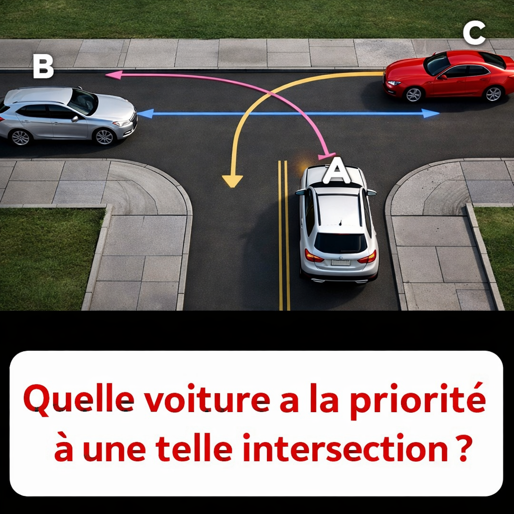 Cette intersection paraît simple… pourtant 8 conducteurs sur 10 se trompent 3 Cette intersection paraît simple… pourtant 8 conducteurs sur 10 se trompent