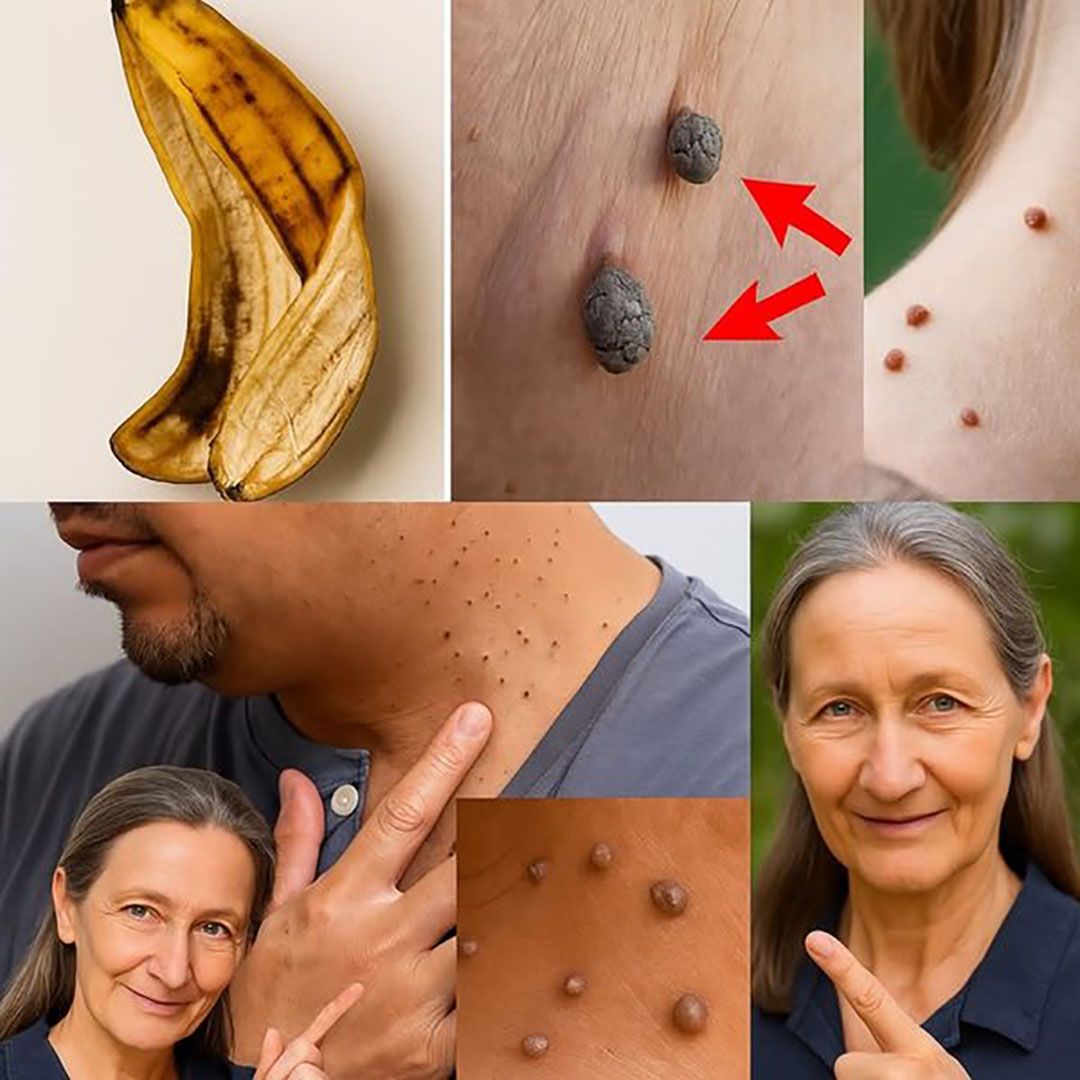 Dites adieu aux acrochordons du visage grâce à la peau de banane 2 Dites adieu aux acrochordons du visage grâce à la peau de banane