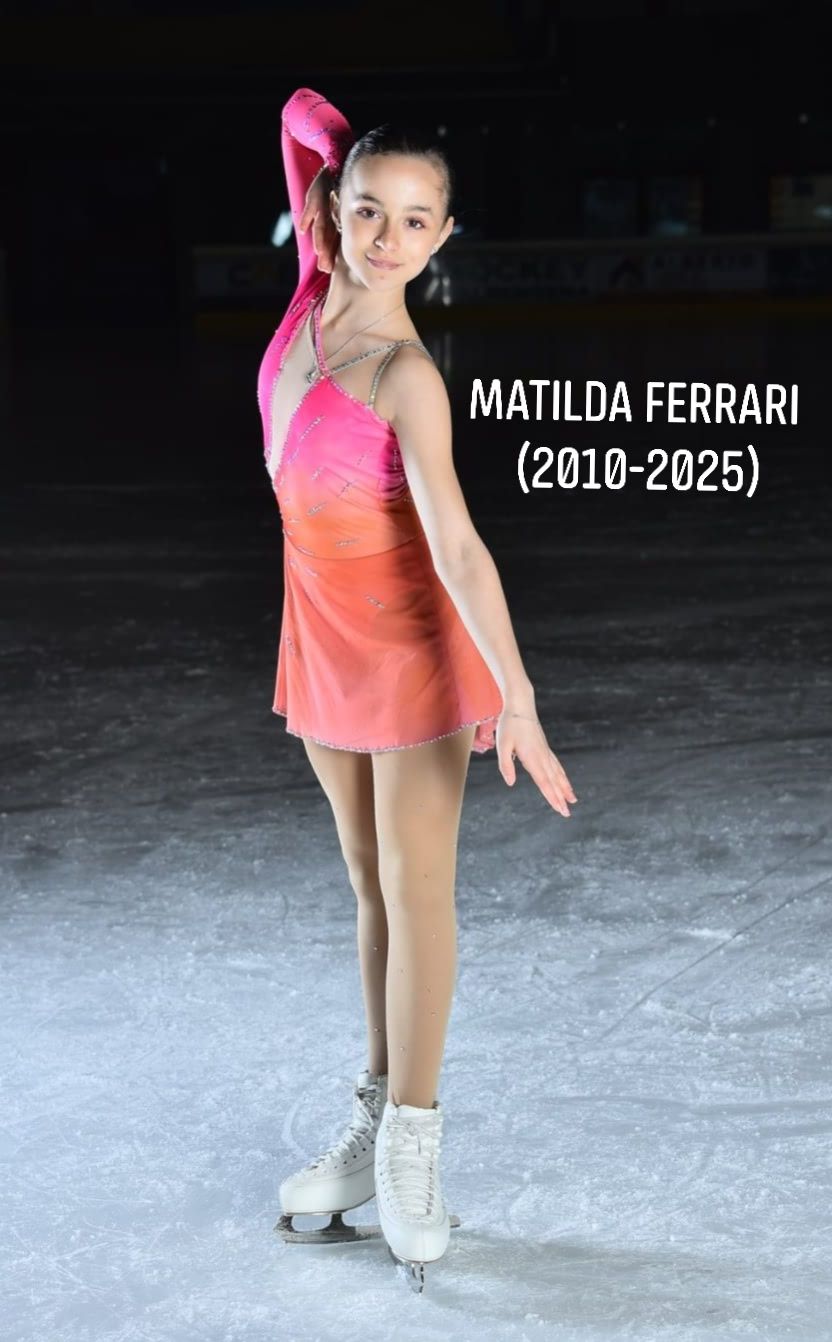 Mathilda Ferrari, espoir du patinage artistique italien, fauchée à 15 ans : un drame qui bouleverse l’Italie 3 Mathilda Ferrari, espoir du patinage artistique italien, fauchée à 15 ans : un drame qui bouleverse l’Italie