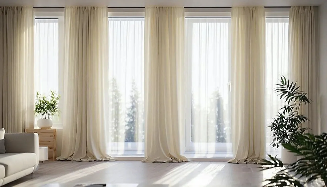 7 erreurs déco qui rendent une maison visuellement plus petite 5 Rideaux