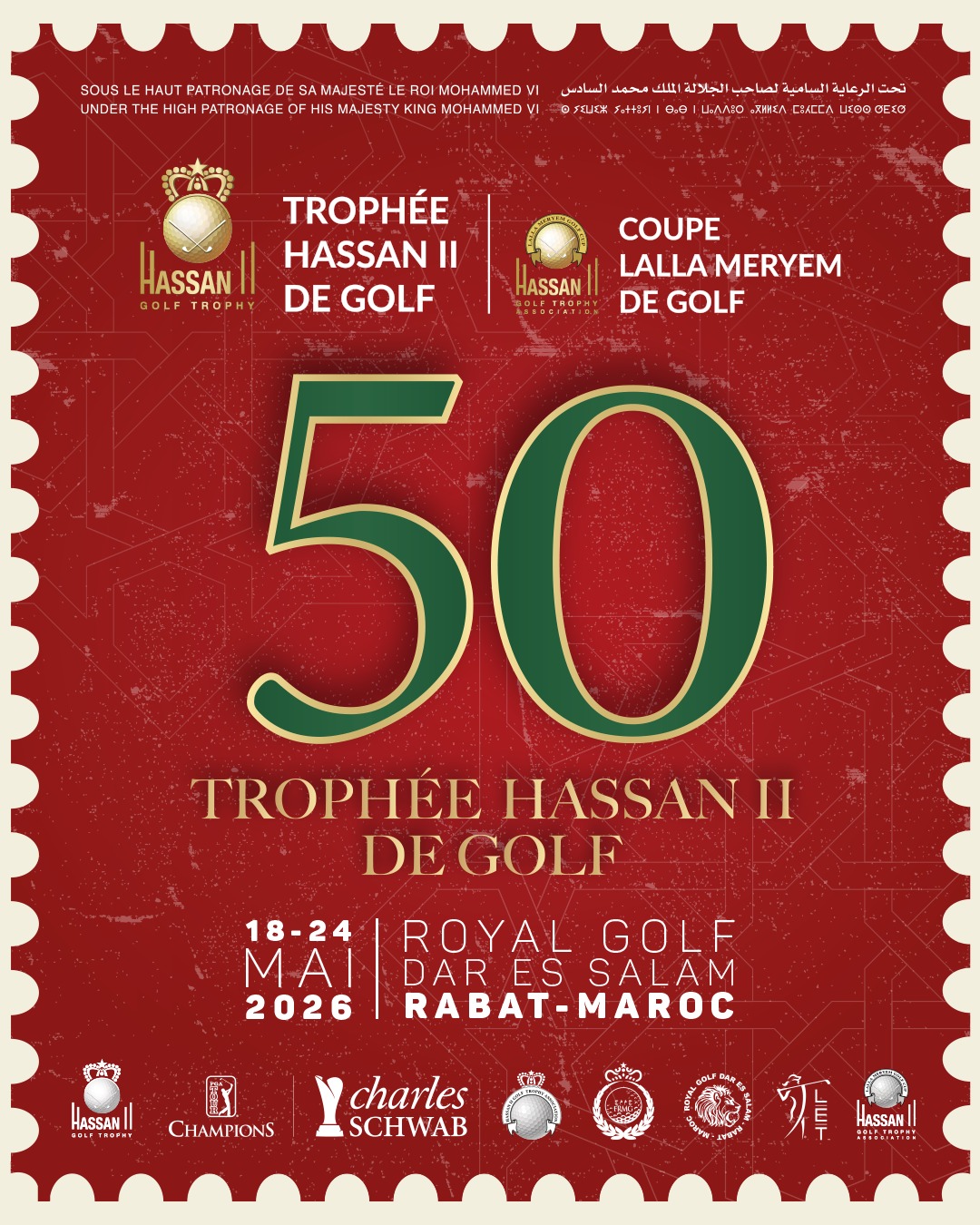 Trophée Hassan II 2026 : Ernie Els, Vijay Singh, Miguel Ángel Jiménez… Rabat réunit les géants du golf mondial